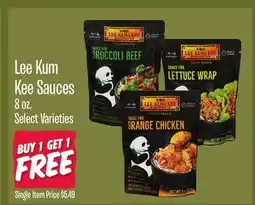 Jewel-Osco Lee Kum Kee Sauces offer