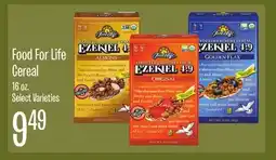 Jewel-Osco Food For Life Cereal offer