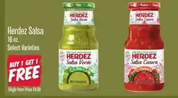Jewel-Osco Herdez Salsa offer