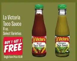 Jewel-Osco La Victoria Taco Sauce offer