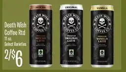 Jewel-Osco Death Wish Coffee Rtd offer