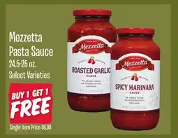Jewel-Osco Mezzetta Pasta Sauce offer