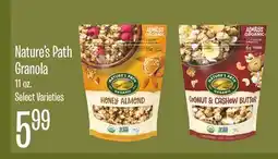Jewel-Osco Nature's Path Granola offer