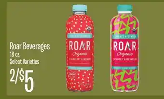 Jewel-Osco Roar Beverages offer