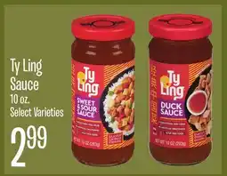 Jewel-Osco Ty Ling Sauce offer