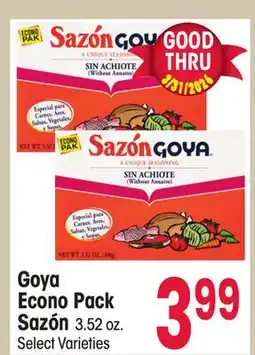 Jewel-Osco Goya Econo Pack Sazón offer