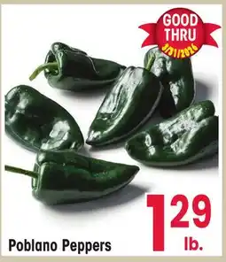 Jewel-Osco Poblano Peppers offer