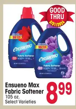 Jewel-Osco Ensueno Max Fabric Softener offer