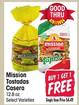 Jewel-Osco Mission Tostadas Casera offer