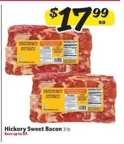 Winn Dixie Hickory Sweet Bacon offer