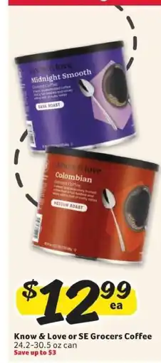 Winn Dixie Know & Love or SE Grocers Coffee offer