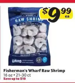Winn Dixie Fisherman's Wharf Raw Shrimp offer