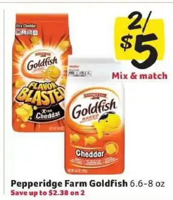 Winn Dixie Pepperidge Farm Goldfish offer