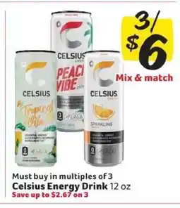 Winn Dixie Celsius Energy Drink offer