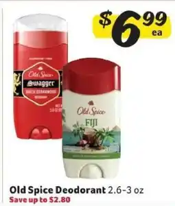 Winn Dixie Old Spice Deodorant offer