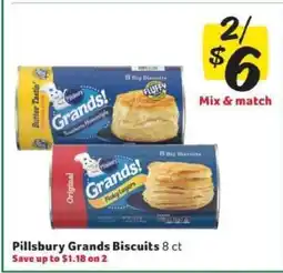 Winn Dixie Pillsbury Grands Biscuits offer