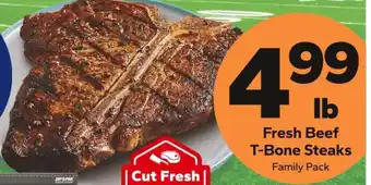 Fresh Beef T-Bone Steaks