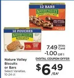 Kroger Nature Valley Biscuits or Bars offer