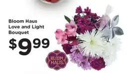 Kroger Bloom Haus Love and Light Bouquet offer