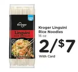 Kroger Kroger Linguini Rice Noodles offer
