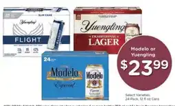 Kroger Modelo or Yuengling offer