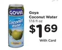 Kroger Goya Coconut Water offer