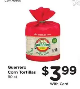 Kroger Guerrero Corn Tortillas offer