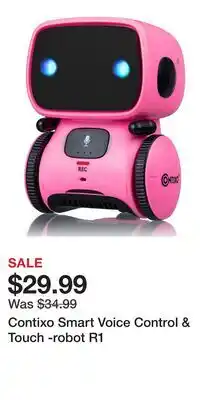 Kohl's Contixo Smart Voice Control & Touch -robot R1 offer