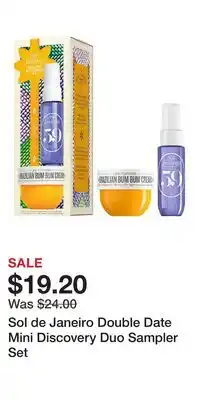 Kohl's Sol de Janeiro Double Date Mini Discovery Duo Sampler Set offer