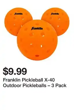 Dick's Sporting Goods Franklin Pickleball X-40 Outdoor Pickleballs – offer