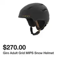 Dick's Sporting Goods Giro Adult Grid MIPS Snow Helmet offer