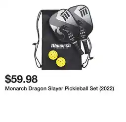 Dick's Sporting Goods Monarch Dragon Slayer Pickleball Set (2022) offer