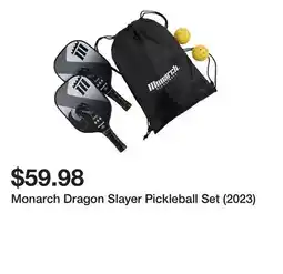 Dick's Sporting Goods Monarch Dragon Slayer Pickleball Set (2023) offer