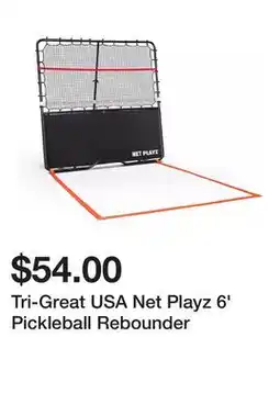 Dick's Sporting Goods Tri-Great USA Net Playz 6' Pickleball Rebounder offer