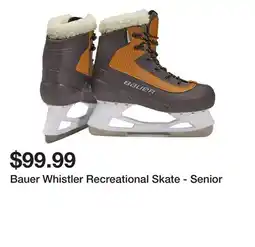 Dick's Sporting Goods Bauer Whistler Recreational Skate - Senior offer