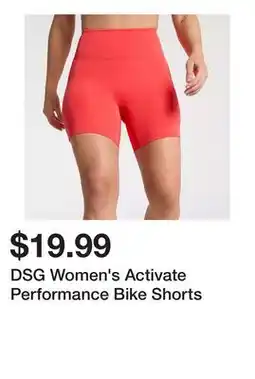 Dick's Sporting Goods DSG Women's Activate Performance Bike Shorts offer