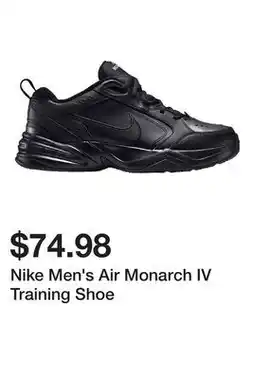 Dick's Sporting Goods Nike Men's Air Monarch IV Training Shoe offer