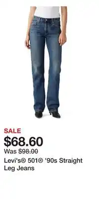 Nordstrom Levi's 501 '90s Straight Leg Jeans offer