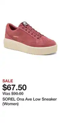 Nordstrom SOREL Ona Ave Low Sneaker (Women) offer