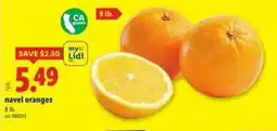 Lidl Navel oranges offer