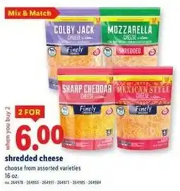 Lidl Shredded cheese offer
