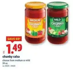 Lidl Chunky salsa offer