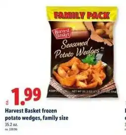 Lidl Harvest Basket frozen potato wedges offer