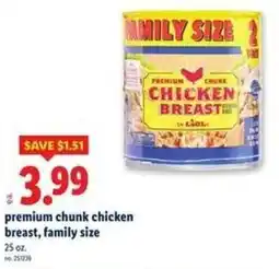 Lidl Premium chunk chicken breast offer