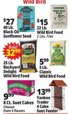 Ocean State Job Lot Wild Bird Food offer