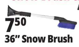 Ocean State Job Lot Nor' easter 36 Snow Brush with Scraper offer