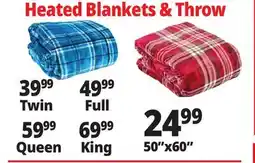 Ocean State Job Lot Heated Blankets & Throw offer