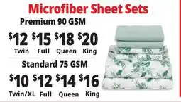 Ocean State Job Lot Microfiber Sheet Sets offer