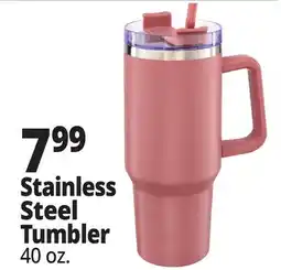 Ocean State Job Lot Double Walled Stainless Steel Tumbler 40 oz offer