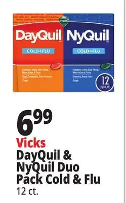 Ocean State Job Lot Vicks DayQuil & NyQuil Duo Pack Cold & Flu offer